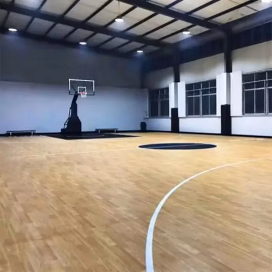 Enlio Sports Flooring for Basketball Court Badminton Courtdesign Style Moderne · Application École · Type de produit Autres