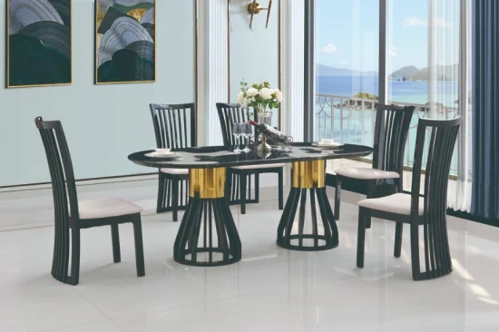 Chaise de salle à manger en bois classique de meubles de restaurant de cuisine de bureau